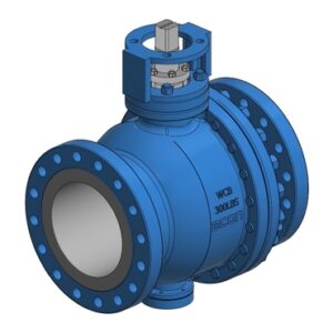 Válvula de bola ECON 6257 Acero carbono Trunnion Brida Clase 300