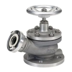 Válvula contra incendios ECON  2057LM con brida Aluminio inclinada