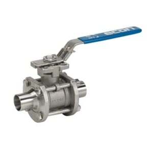 Válvula de bola ECON 7611 Acero inoxidable Soldadura BW NEN EN10357 serie A 400 PSI WOG
