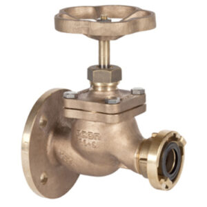 Válvula contra incendios ECON 911 con brida Bronce recta