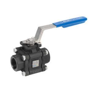 Válvula de bola ECON  7422FS Acero carbono Rosca interna Fire Safe (BSPP) Clase 600